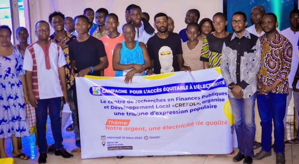 Kinshasa: CREFDL mobilise pour l’accès équitable à l’électricité et à moindre coût