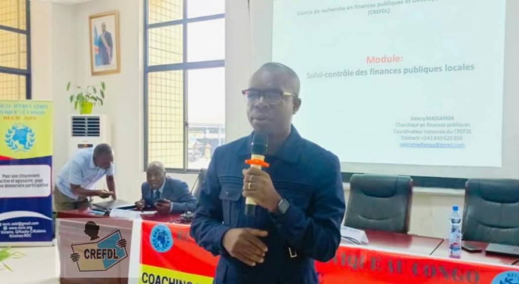 Kinshasa: CREFDL et RECIC s’unissent pour former près de 72 élus locaux au suivi des finances publiques
